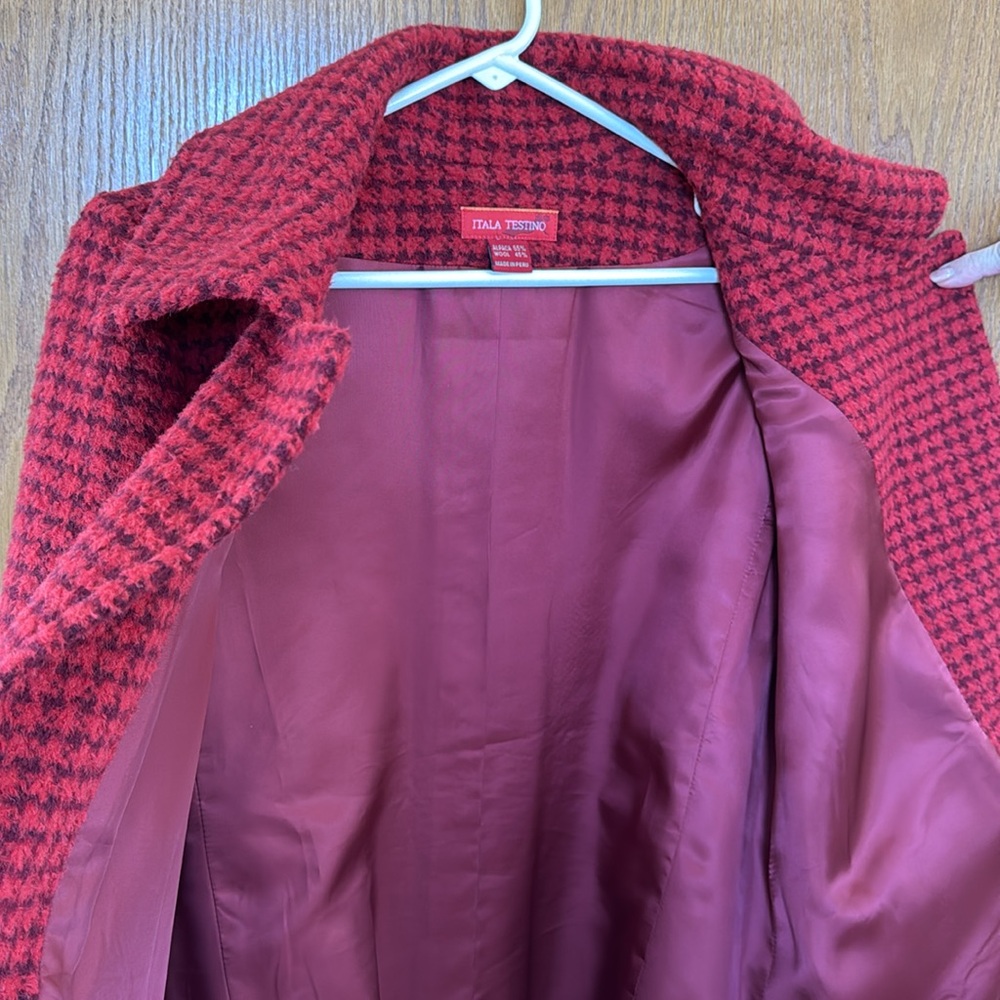 Itala Testino vintage wool coat - Picture 5 of 14